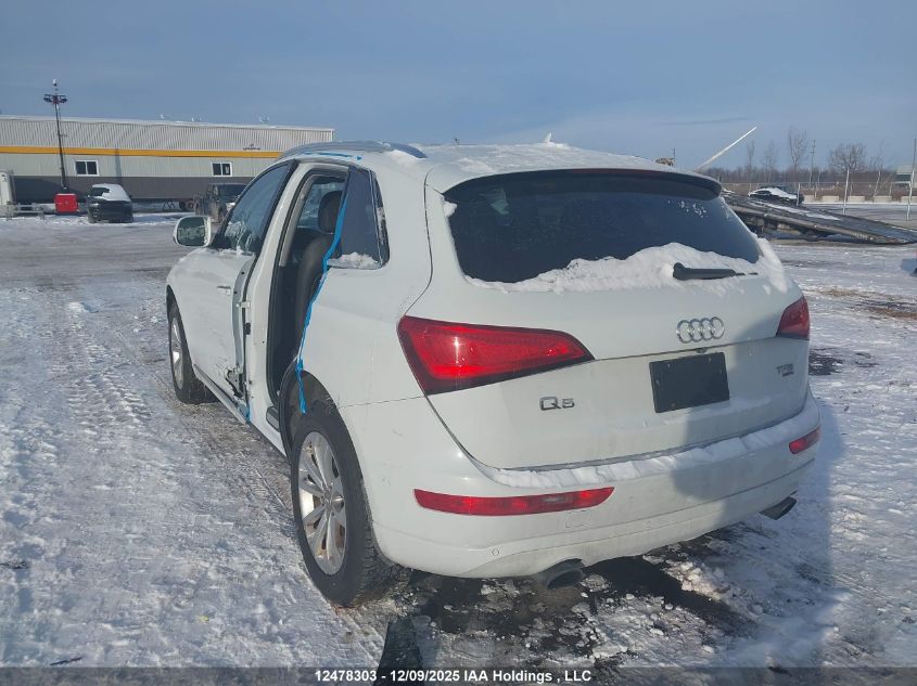 2015 Audi Q5 2.0T Technik VIN: WA1VFCFP4FA006438 Lot: 12478303