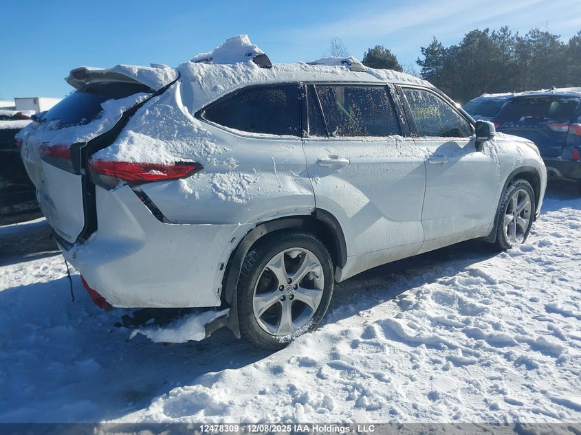 5TDFZRBH5NS222805 2022 TOYOTA HIGHLANDER photo no. 4