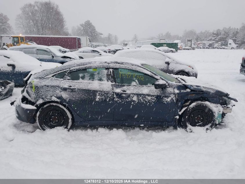 2019 Honda Civic VIN: 2HGFC2F78KH028887 Lot: 12478312