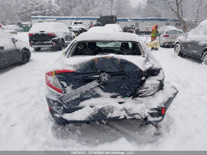 2019 Honda Civic VIN: 2HGFC2F78KH028887 Lot: 12478312