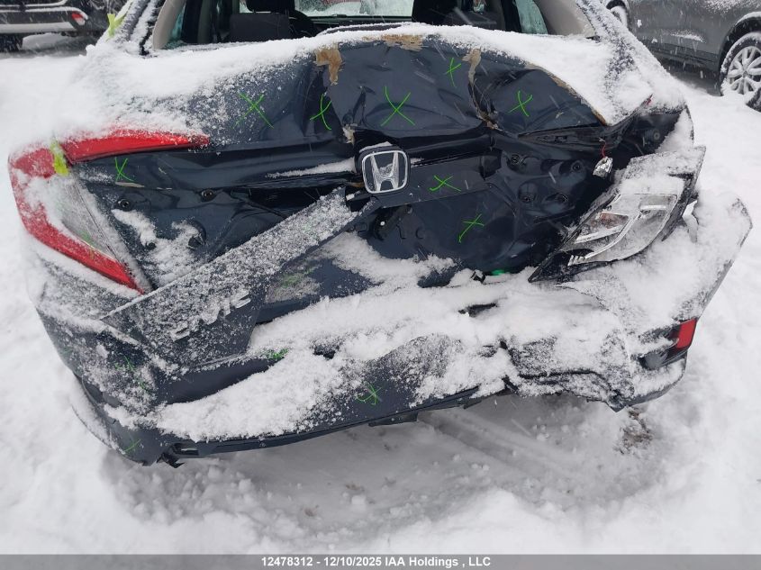 2019 Honda Civic VIN: 2HGFC2F78KH028887 Lot: 12478312