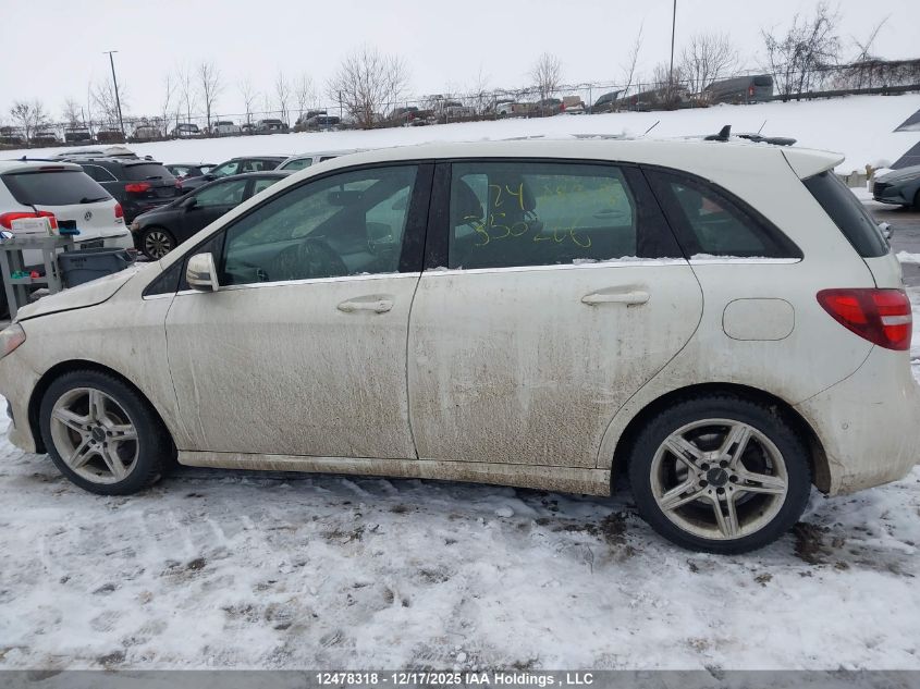 2015 Mercedes-Benz B 250 4Matic Sports Tourer VIN: WDDMH4GB8FJ350266 Lot: 12478318