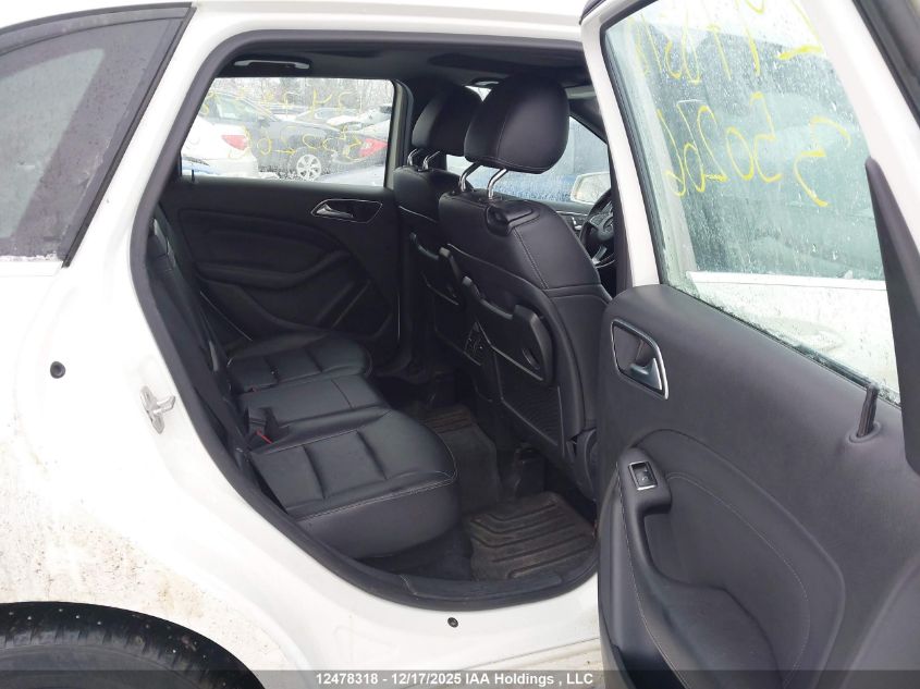 2015 Mercedes-Benz B 250 4Matic Sports Tourer VIN: WDDMH4GB8FJ350266 Lot: 12478318