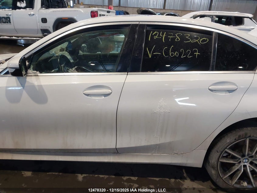 2022 BMW 330I xDrive VIN: 3MW5R7J03N8C60227 Lot: 12478320