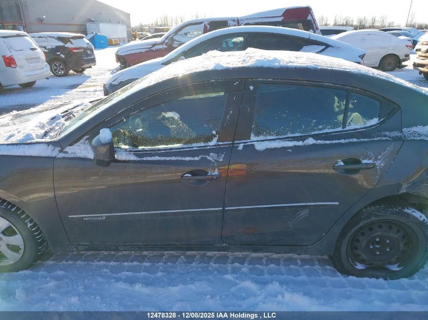 2016 Mazda 3 Sport VIN: 3MZBM1U74GM284490 Lot: 12478328