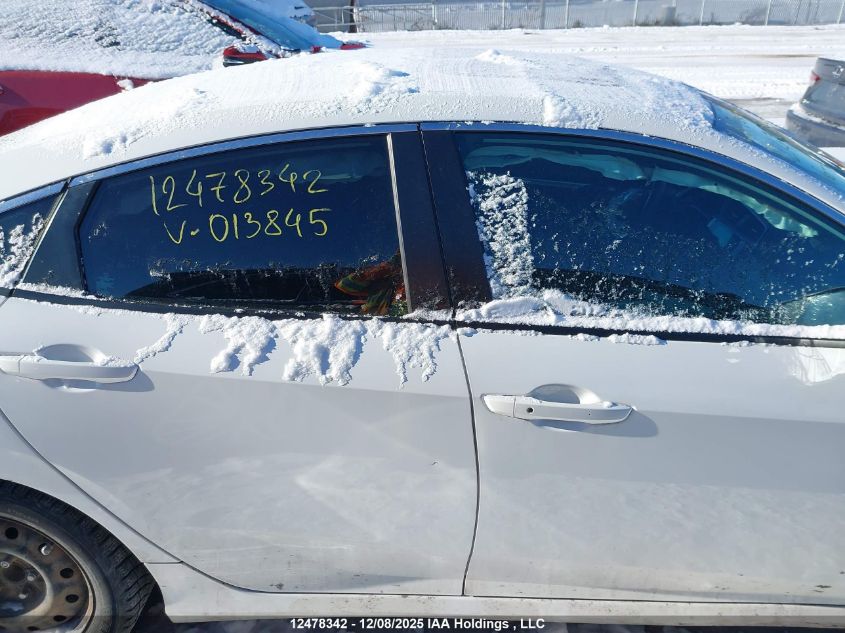 2016 Honda Civic Ex VIN: 2HGFC2F85GH013845 Lot: 12478342