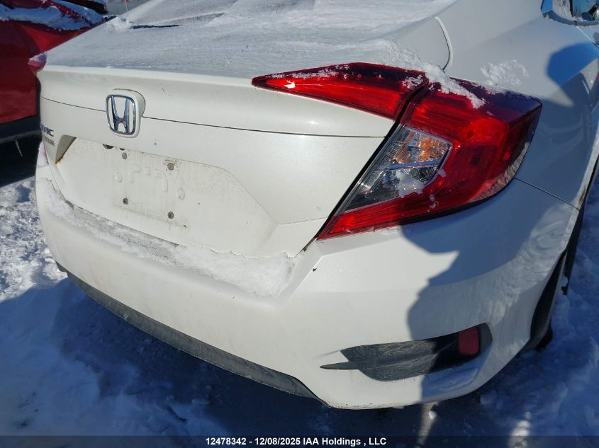 2016 Honda Civic Ex VIN: 2HGFC2F85GH013845 Lot: 12478342