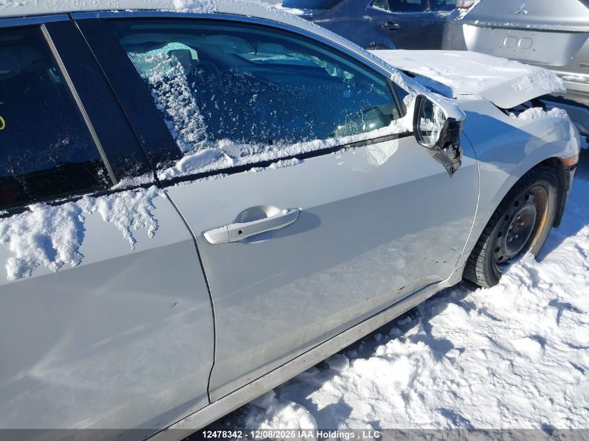 2016 Honda Civic Ex VIN: 2HGFC2F85GH013845 Lot: 12478342