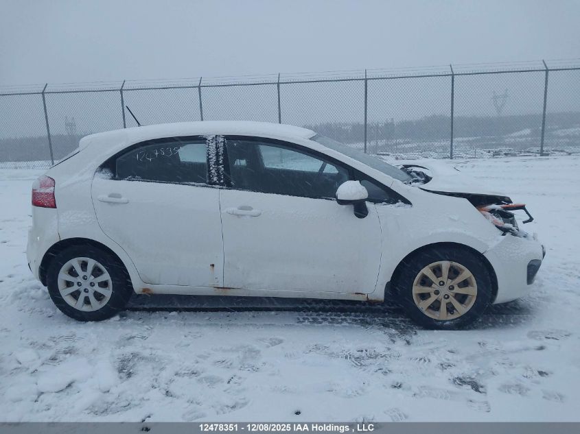 2013 Kia Rio Lx VIN: KNADM5A34D6892068 Lot: 12478351