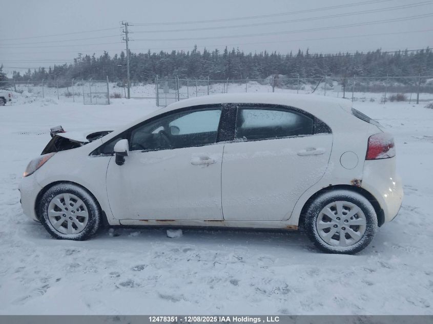 2013 Kia Rio Lx VIN: KNADM5A34D6892068 Lot: 12478351