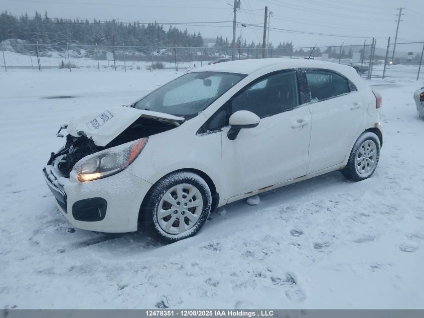 2013 Kia Rio Lx VIN: KNADM5A34D6892068 Lot: 12478351