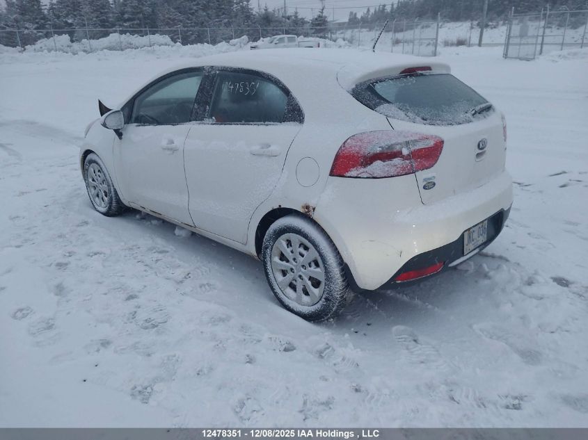 2013 Kia Rio Lx VIN: KNADM5A34D6892068 Lot: 12478351