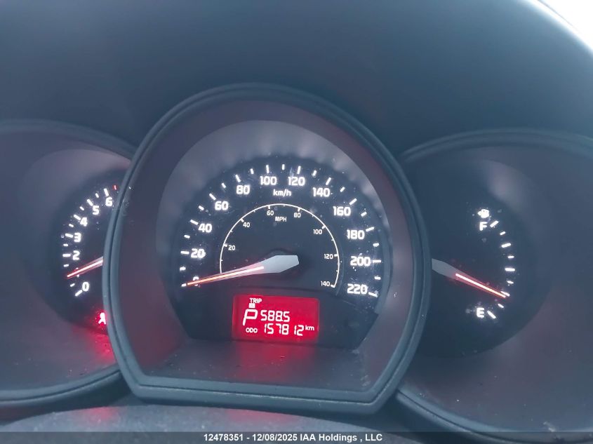 2013 Kia Rio Lx VIN: KNADM5A34D6892068 Lot: 12478351