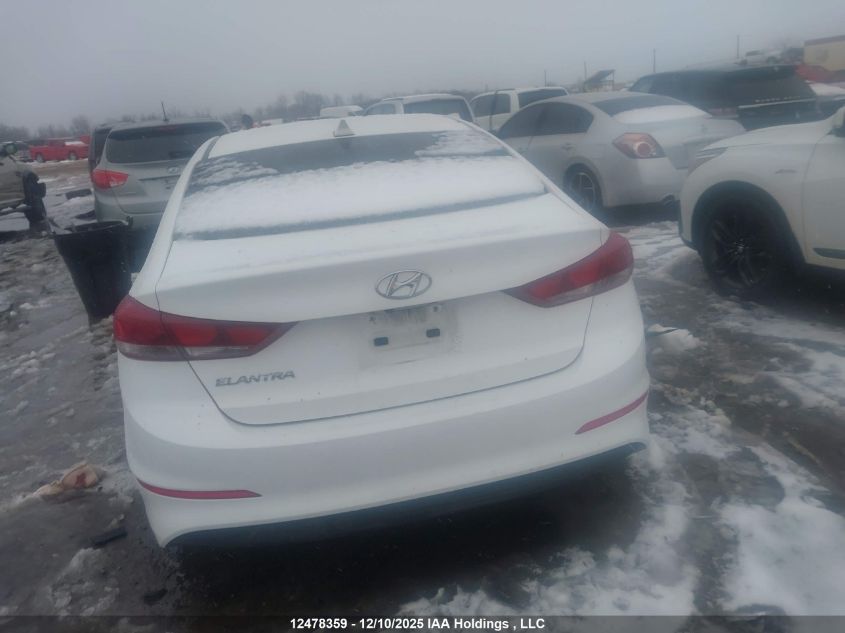 2018 Hyundai Elantra VIN: KMHD84LFXJU668959 Lot: 12478359