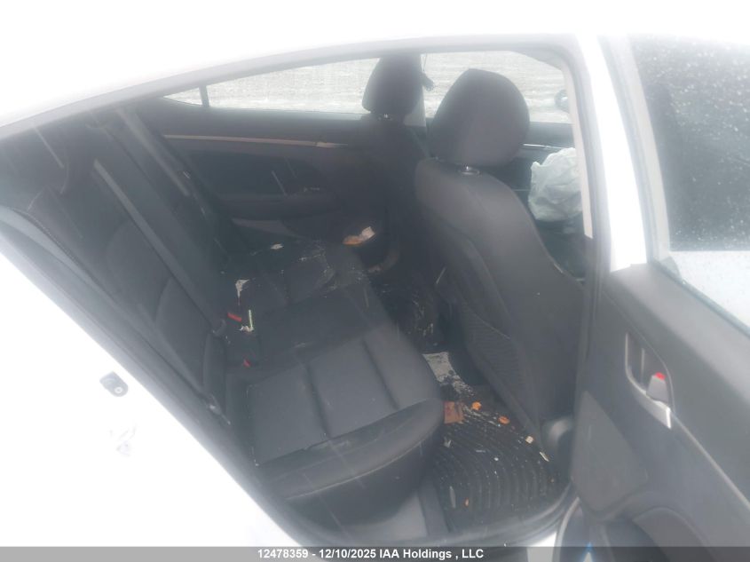 2018 Hyundai Elantra VIN: KMHD84LFXJU668959 Lot: 12478359