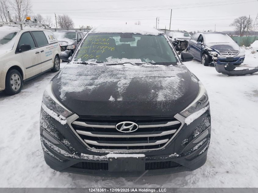 2017 Hyundai Tucson VIN: KM8J2CA40HU514948 Lot: 12478361