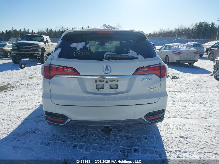 2016 Acura Rdx Tech Package VIN: 5J8TB4H58GL803986 Lot: 12478363