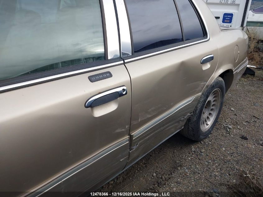 2000 Mercury Grand Marquis Ls VIN: 2MEFM75W6YX697531 Lot: 12478366