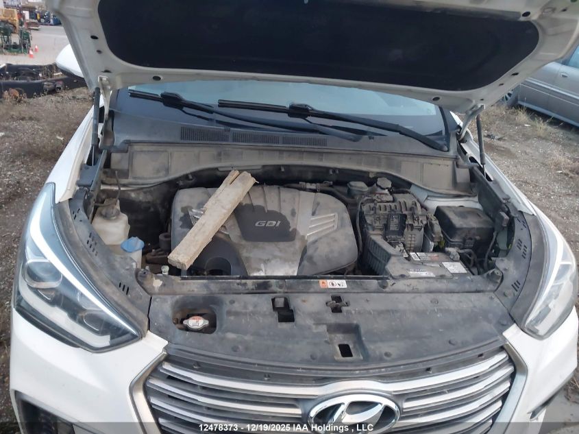 2017 Hyundai Santa Fe Se/Limited VIN: KM8SNDHF8HU246904 Lot: 12478373