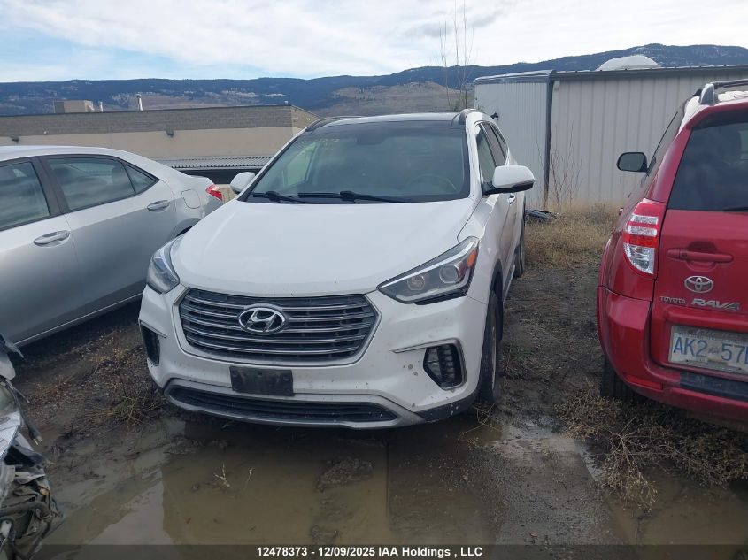 2017 Hyundai Santa Fe Se/Limited VIN: KM8SNDHF8HU246904 Lot: 12478373