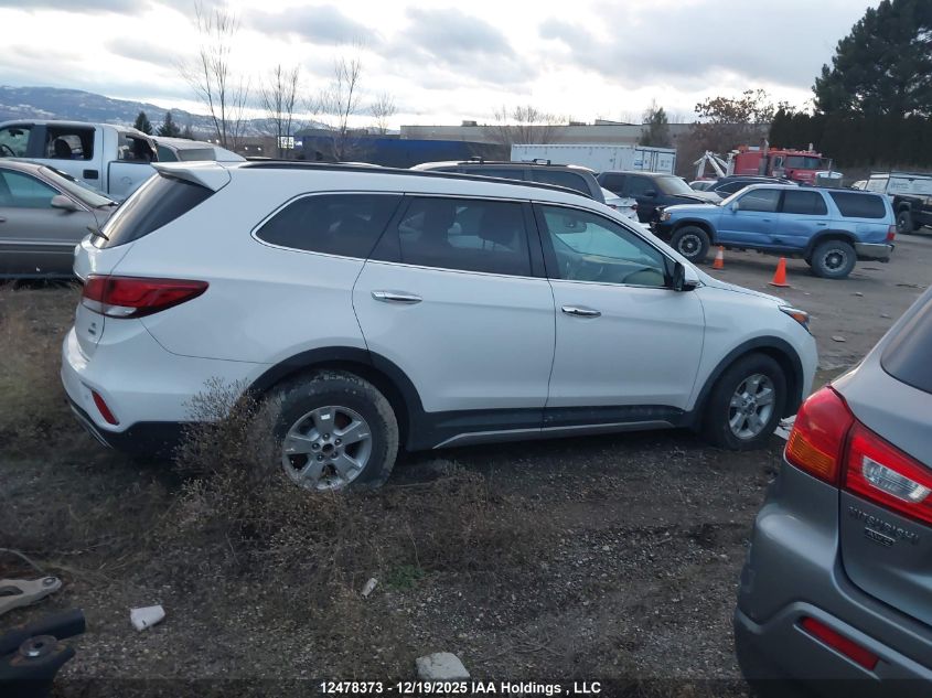 2017 Hyundai Santa Fe Se/Limited VIN: KM8SNDHF8HU246904 Lot: 12478373