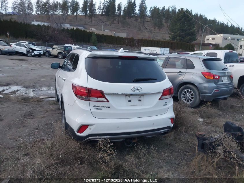 2017 Hyundai Santa Fe Se/Limited VIN: KM8SNDHF8HU246904 Lot: 12478373