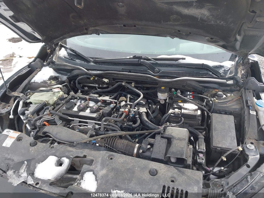 2019 Honda Civic Sport VIN: SHHFK7H41KU304865 Lot: 12478374