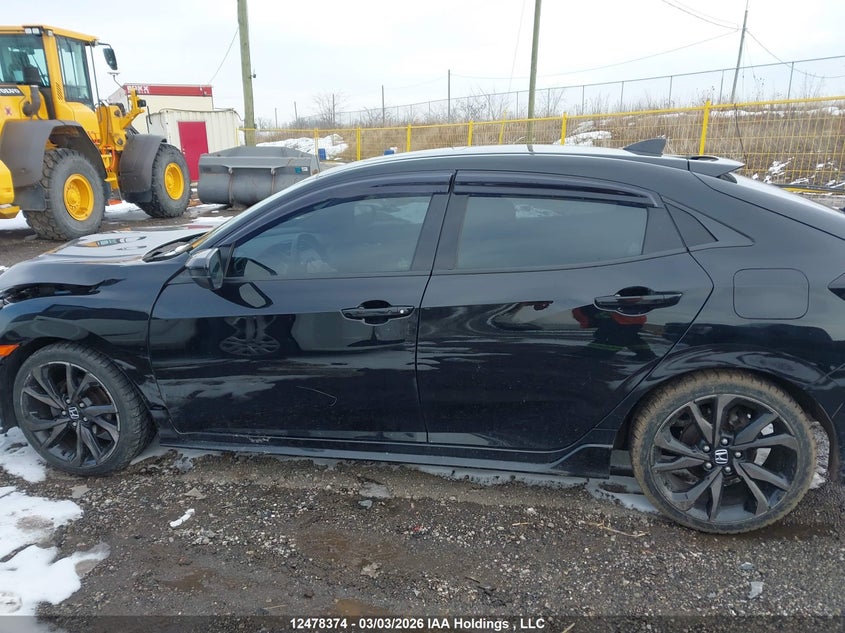 2019 Honda Civic Sport VIN: SHHFK7H41KU304865 Lot: 12478374