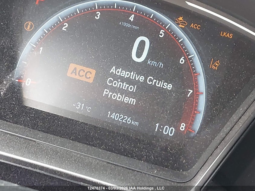 2019 Honda Civic Sport VIN: SHHFK7H41KU304865 Lot: 12478374