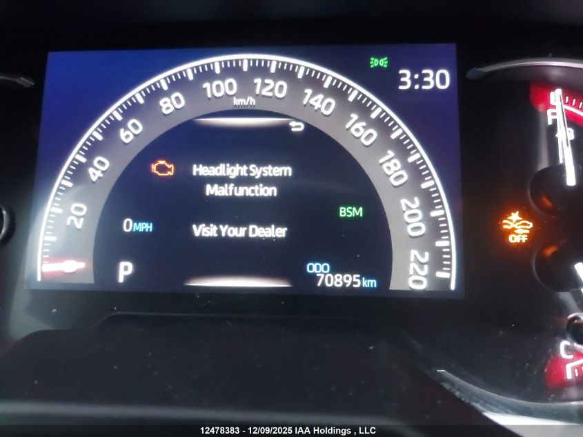 2021 Toyota Rav4 Trail VIN: 2T3J1RFV3MW202602 Lot: 12478383