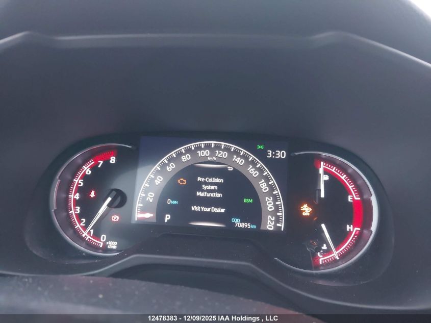 2021 Toyota Rav4 Trail VIN: 2T3J1RFV3MW202602 Lot: 12478383