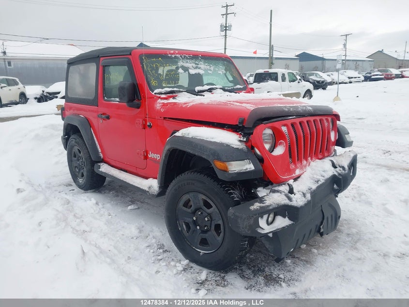 1C4GJXAG2JW166440 2018 Jeep Wrangler Sport auction photo 1