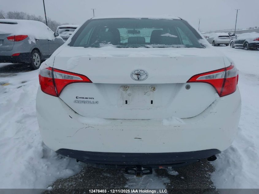 2016 Toyota Corolla L/Le/Le Pls/Prm/S/S Pls VIN: 2T1BURHE5GC692290 Lot: 12478403