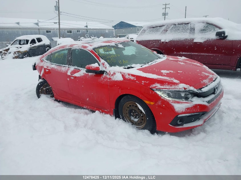 2HGFC2F83KH014873 2019 Honda Civic Sport auction photo 1