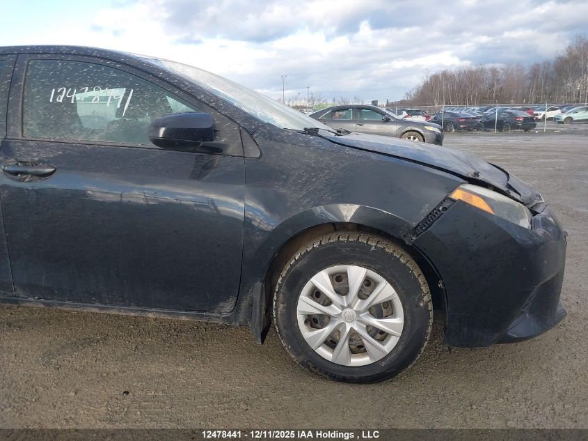 2016 Toyota Corolla Ce VIN: 2T1BURHE5GC673870 Lot: 12478441