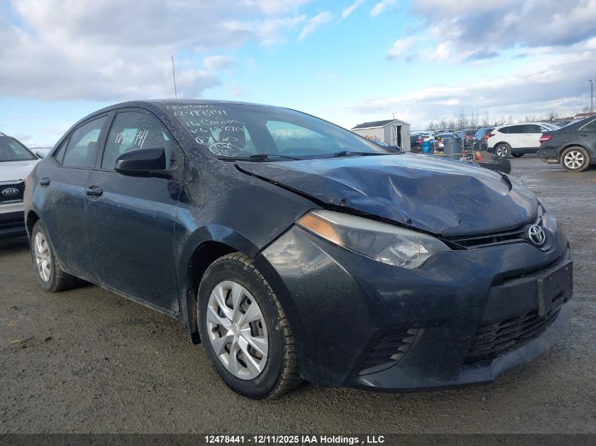 2016 Toyota Corolla Ce VIN: 2T1BURHE5GC673870 Lot: 12478441