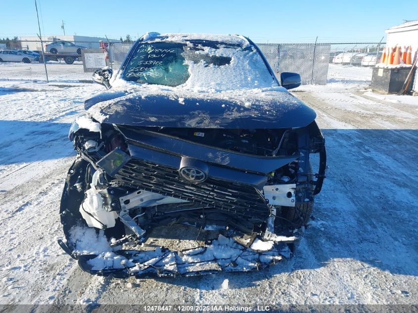 2025 Toyota Rav4 Xle/Xle Premium VIN: 2T3R1RFV5SC533912 Lot: 12478447