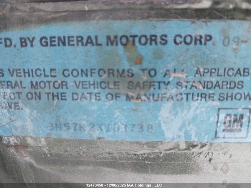 1972 Oldsmobile Delta 88 VIN: 3N57K2X103738 Lot: 12478458