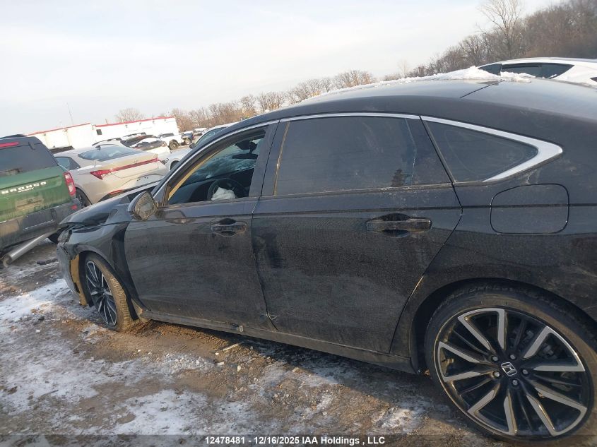 2025 Honda Accord Hybrid VIN: 1HGCY2F80SA801850 Lot: 12478481