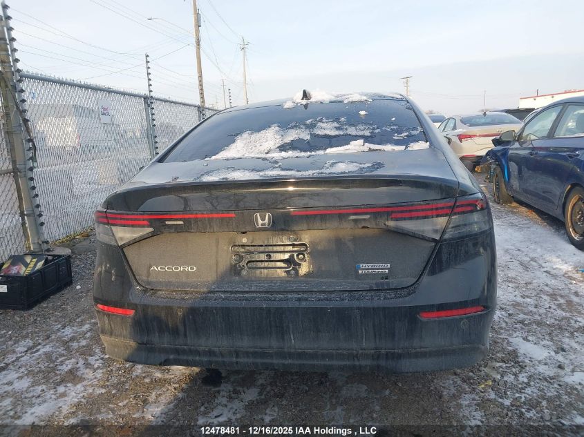 2025 Honda Accord Hybrid VIN: 1HGCY2F80SA801850 Lot: 12478481