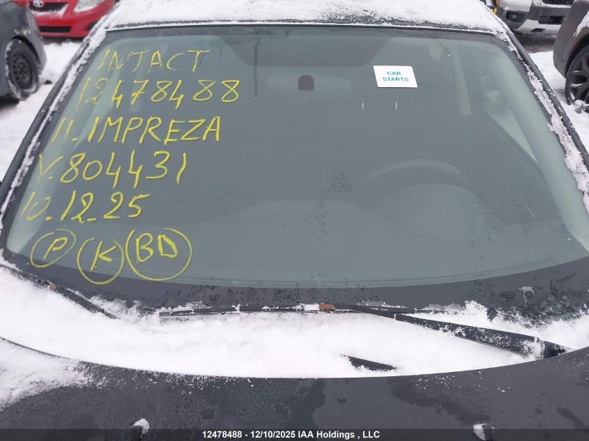 2011 Subaru Impreza VIN: JF1GH6B65BH804431 Lot: 12478488