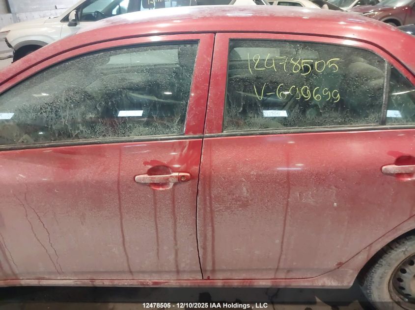 2011 Toyota Corolla VIN: 2T1BU4EE8BC699699 Lot: 12478505