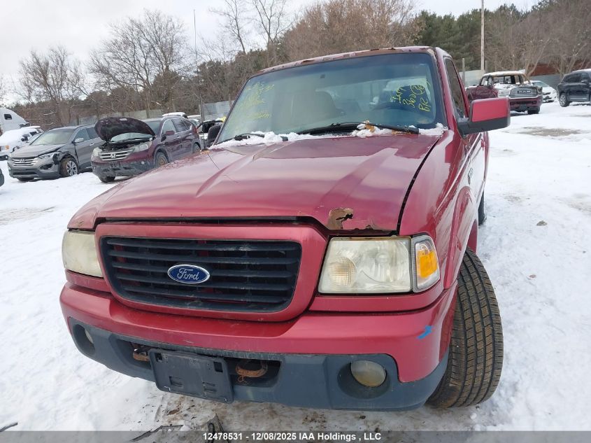 2008 Ford Ranger Super Cab VIN: 1FTZR45E08PA72831 Lot: 12478531