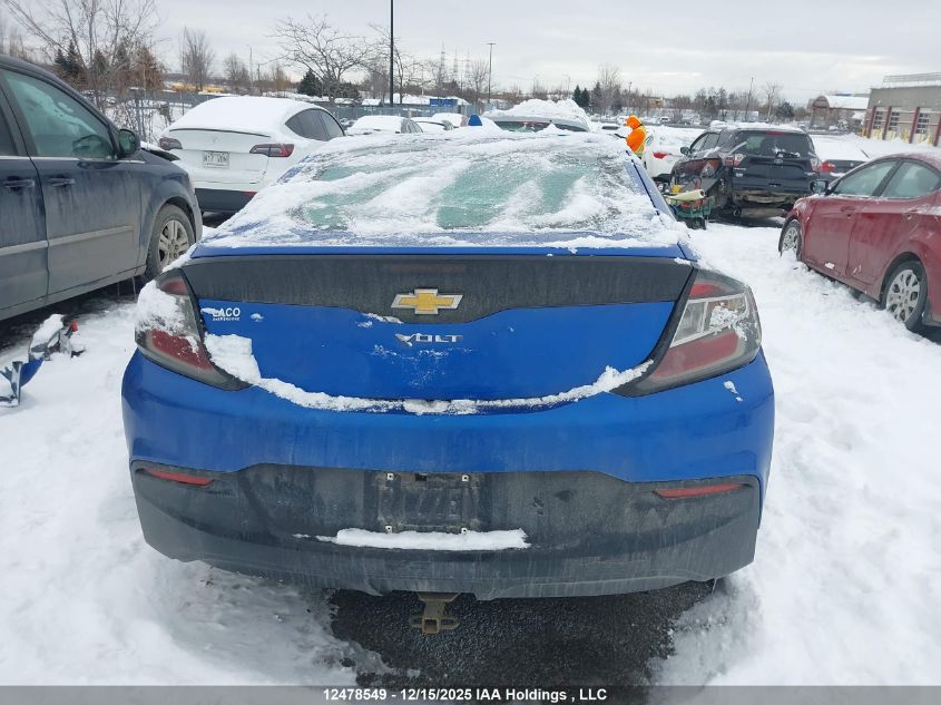 2017 Chevrolet Volt Lt VIN: 1G1RA6S56HU103761 Lot: 12478549