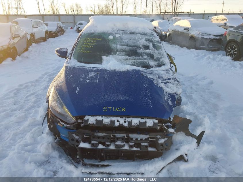 2018 Ford Focus Se VIN: 1FADP3FE2JL248211 Lot: 12478554