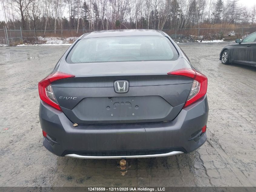 2020 Honda Civic Lx VIN: 2HGFC2F56LH011330 Lot: 12478559