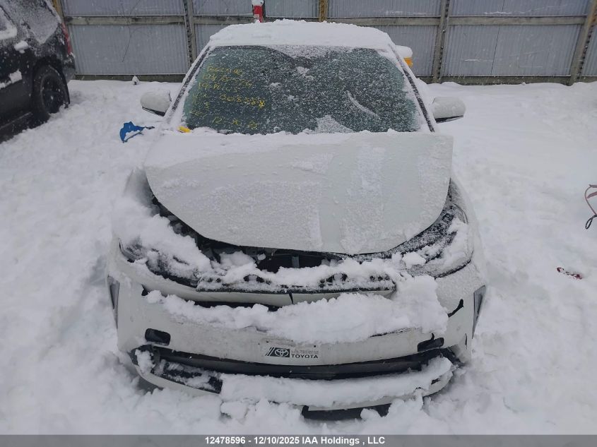 2019 Toyota Prius VIN: JTDL9RFU2K3005588 Lot: 12478596