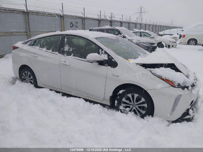 2019 Toyota Prius VIN: JTDL9RFU2K3005588 Lot: 12478596