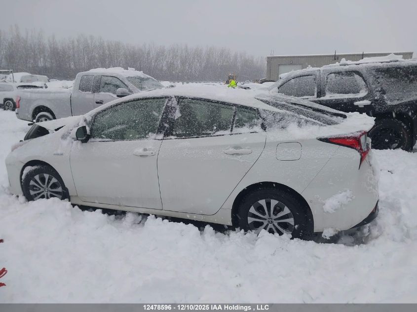 2019 Toyota Prius VIN: JTDL9RFU2K3005588 Lot: 12478596