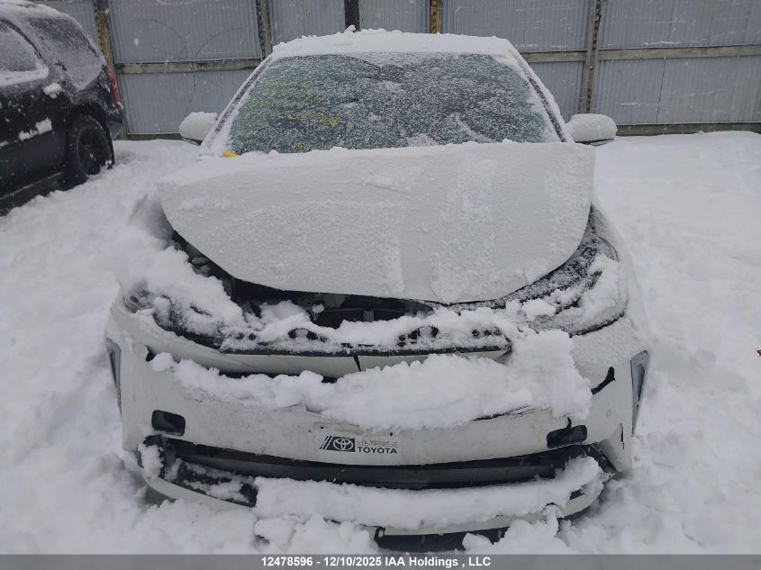 2019 Toyota Prius VIN: JTDL9RFU2K3005588 Lot: 12478596